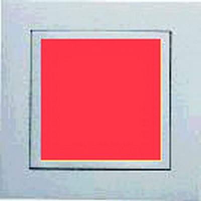 LED-Wandeinbauleuchte Lichtfarbe Rot 