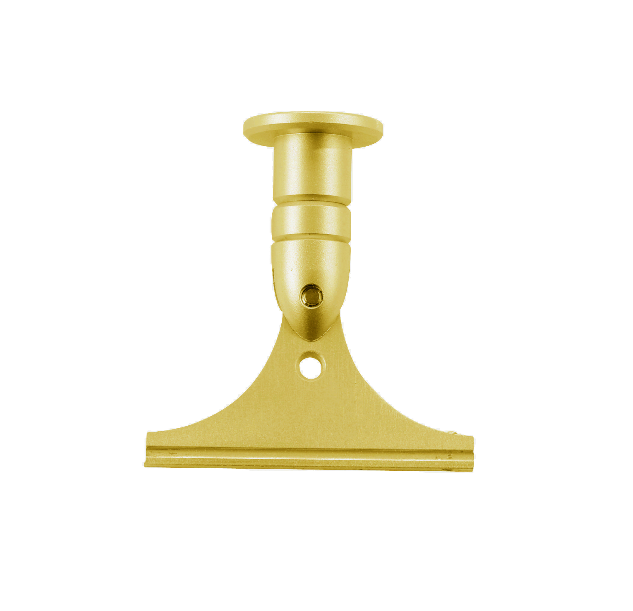 Schmale Deko-Abhängung in gold matt