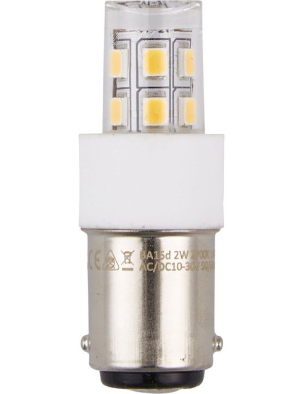 SPL LED Röhre T17x47 Ba15d 2 W 190 lm 2700K klar
