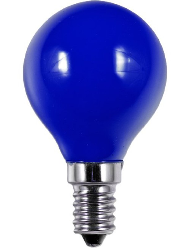 SPL LED Filament Globe G45x75 E14 1 W 5 lm Blau