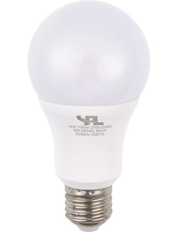 SPL LED Dim to Warm Birne A65x128 E27 14 W 1050 lm 2200–2700K opal dimmbar