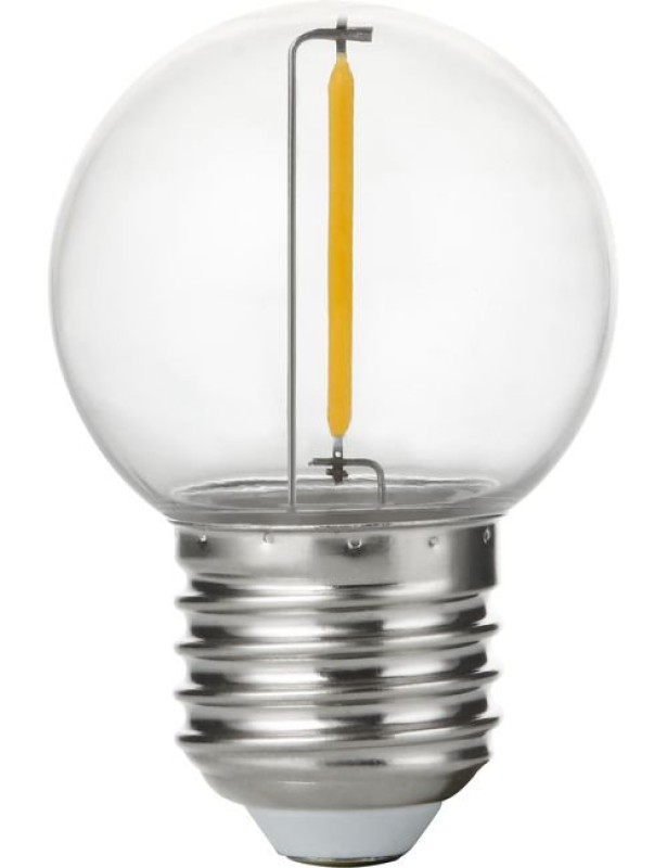 SPL LED Filament Globe G45x68 E27 1 W 55 lm 2700K klar