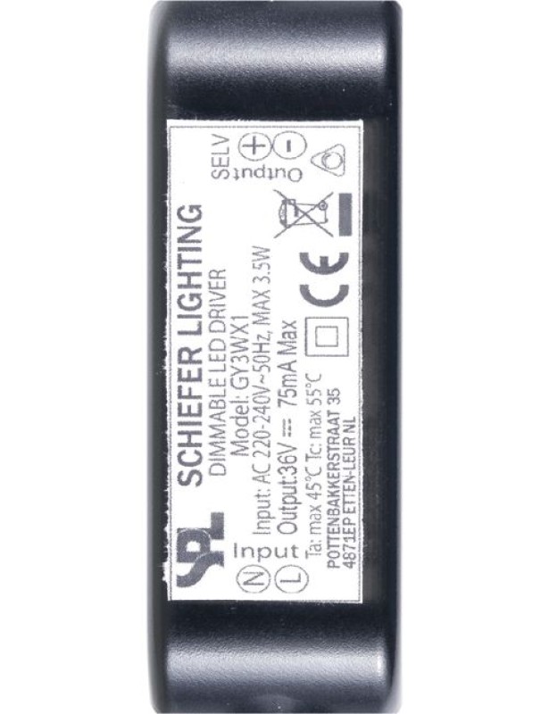 SPL LED Reflektor 25x28 GU4 3 W 150 lm 2700K klar dimmbar