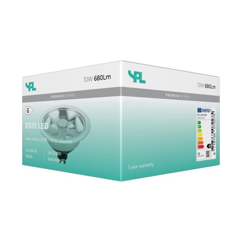 SPL LED Reflektor 110x60 GU10 10 W 680 lm 2700K klar dimmbar 10°