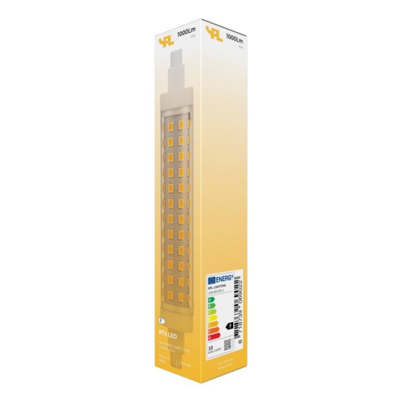 SPL LED Röhre T20x118 R7s 10 W 1000 lm 3000K klar dimmbar