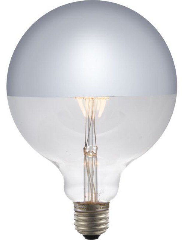 Preview: SPL LED Filament Globe G125x180 E27 6,5 W 470 lm 2500K klar dimmbar