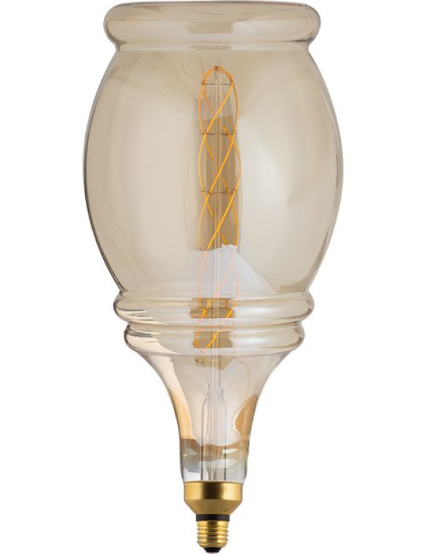 Preview: SPL LED Filament Globe 225x480 E27 6 W 250 lm 2000K Gold dimmbar
