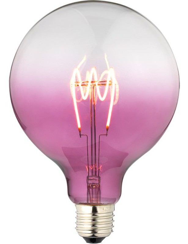 SPL LED Filament Globe G125x180 E27 4 W 140 lm 2200K Lila dimmbar