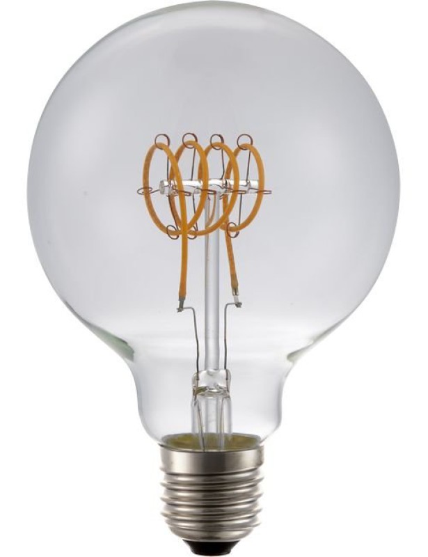 Preview: SPL LED Filament Globe G95x135 E27 4,5 W 190 lm 2200K klar dimmbar