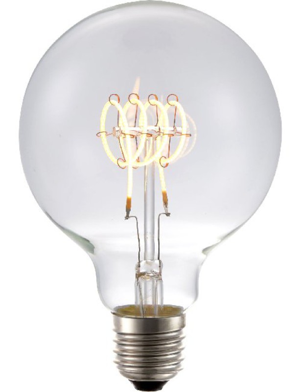 SPL LED Filament Globe G95x135 E27 4,5 W 190 lm 2200K klar dimmbar
