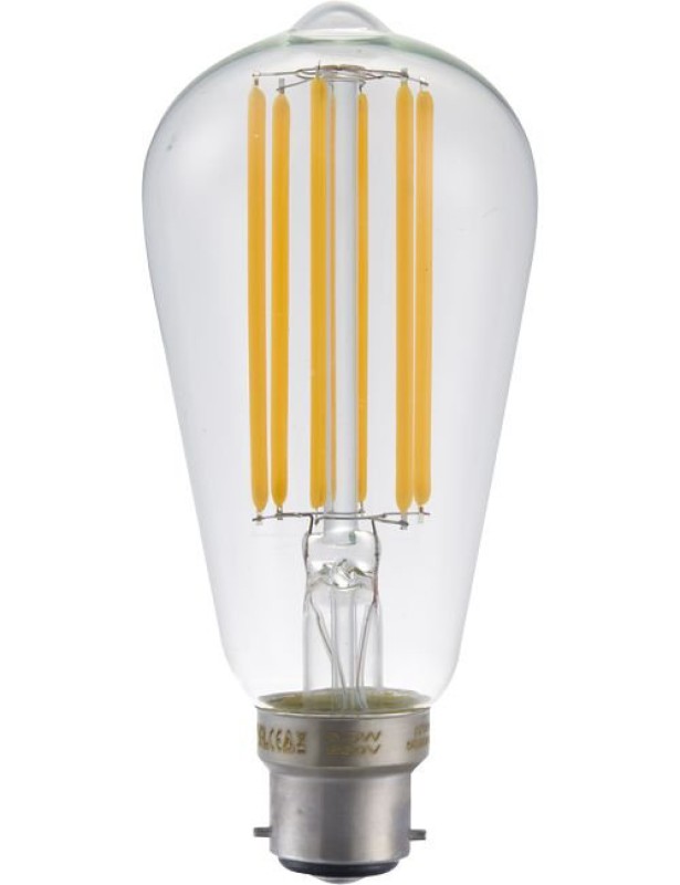 SPL LED Filament Rustika ST58x130 Ba22d 6,5 W 550 lm 2700K klar dimmbar