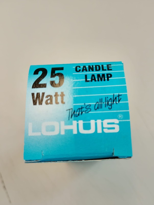 Preview: Lohuis Kerze E27 25W matt