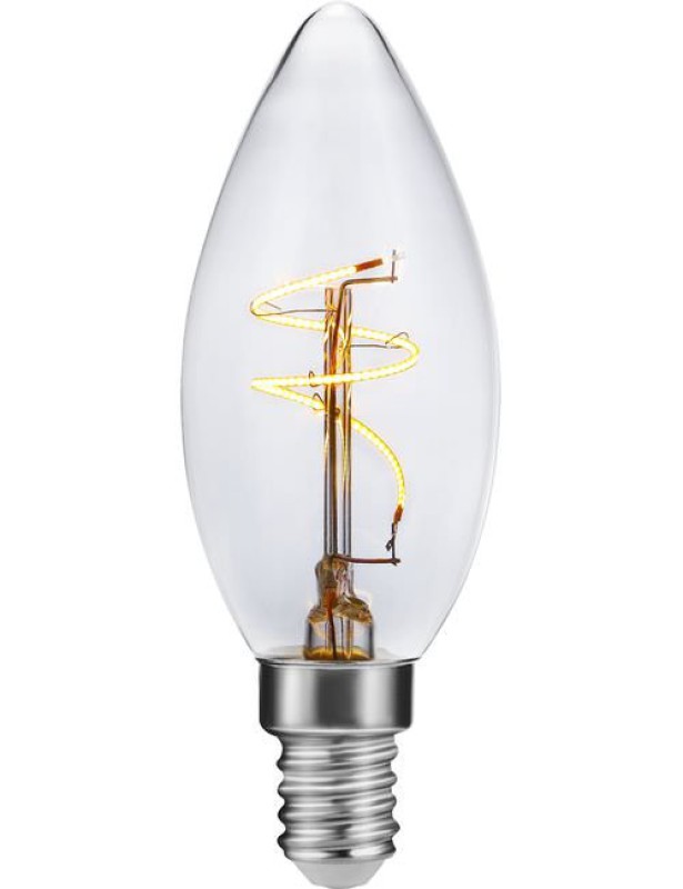 Preview: SPL LED Filament Kerze C35x98 E14 1,5 W 150 lm 2200K klar
