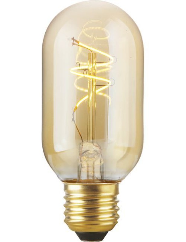 Preview: SPL LED Filament Röhre T45x110 E27 4,2 W 470 lm 2200K Gold dimmbar