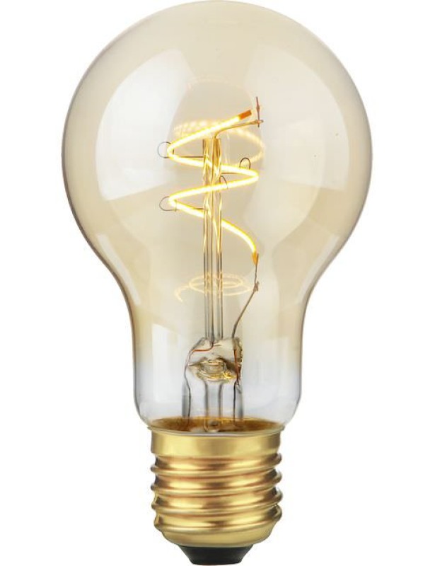 Preview: SPL LED Filament Birne A60x110 E27 4,2 W 470 lm 2200K Gold dimmbar