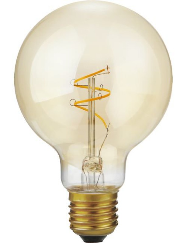 SPL LED Filament Globe G80x120 E27 4,2 W 470 lm 2200K Gold dimmbar