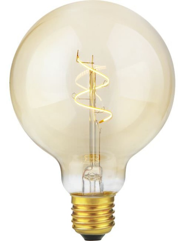 Preview: SPL LED Filament Globe G95x135 E27 4,2 W 470 lm 2200K Gold dimmbar