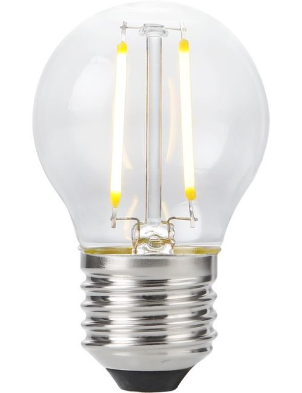 Preview: SPL LED Filament Globe G45x75 E27 2 W 150 lm 2500K klar dimmbar