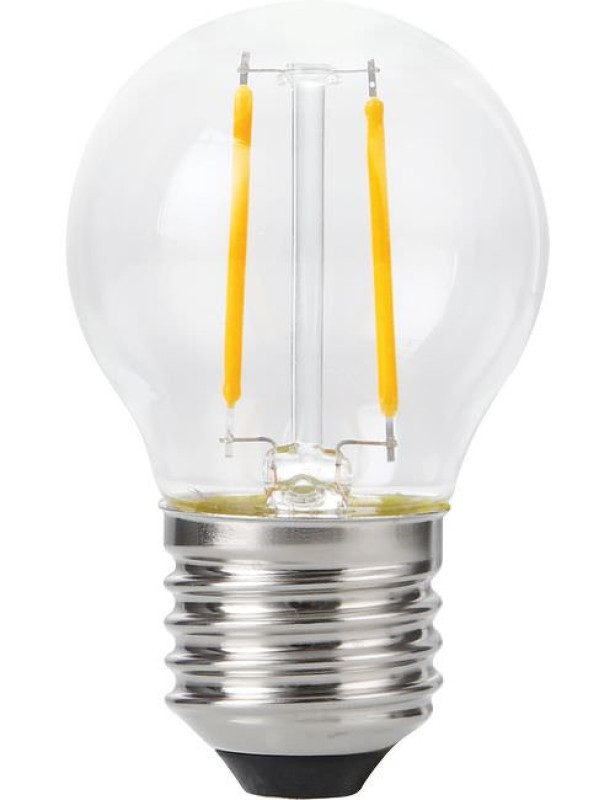 SPL LED Filament Globe G45x75 E27 2 W 140 lm 2200K klar dimmbar