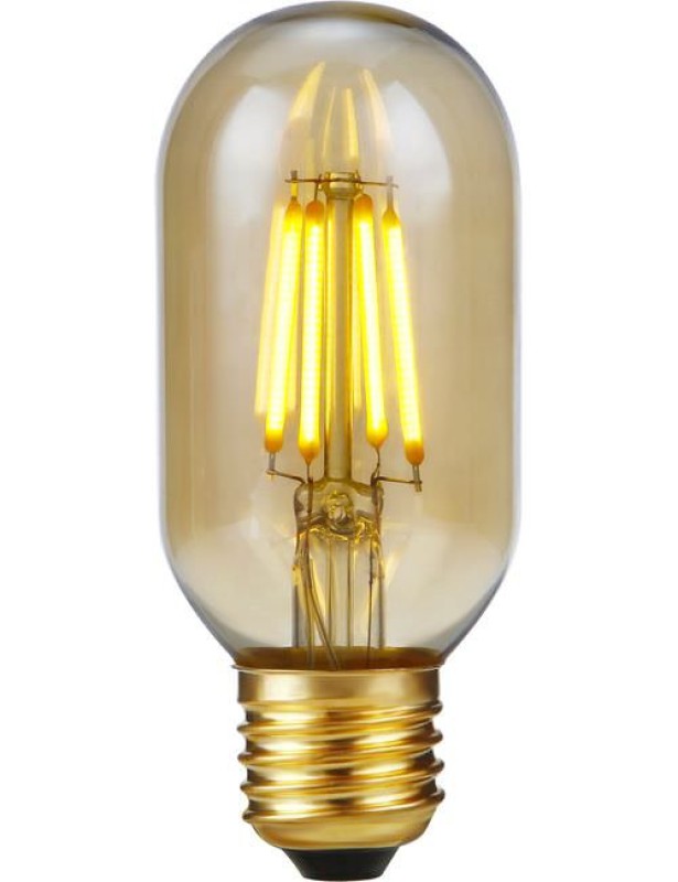 Preview: SPL LED Filament Röhre T45x106 E27 4 W 250 lm 2300K Gold dimmbar
