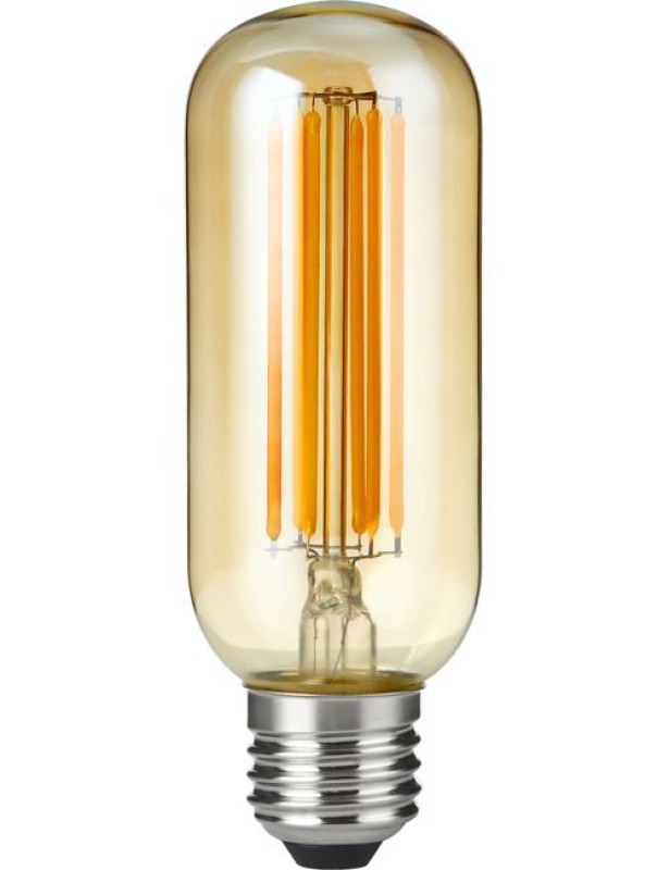 SPL LED Filament Röhre T45x130 E27 6,5 W 550 lm 2200K Gold dimmbar