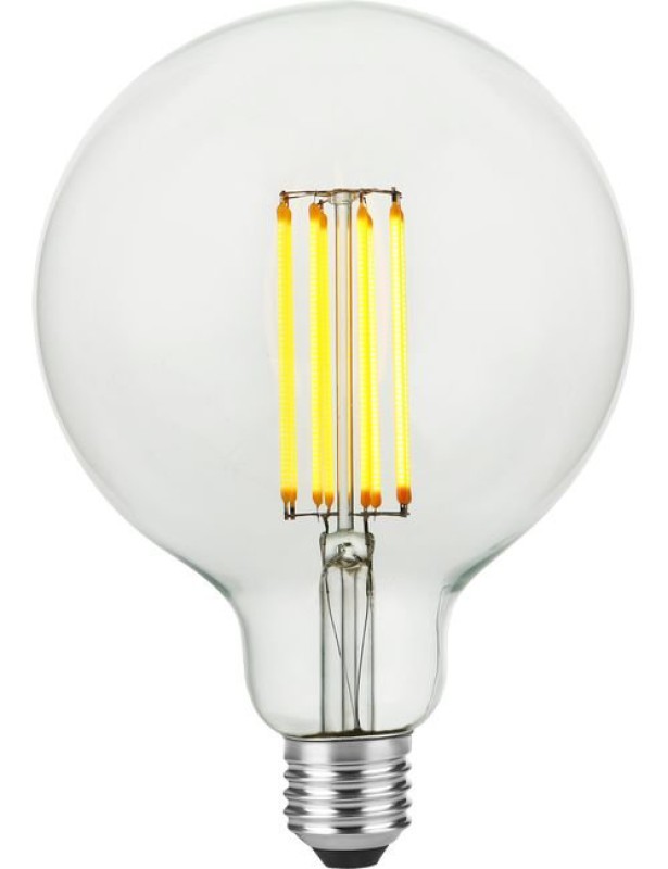 Preview: SPL LED Filament Globe G125x180 E27 7 W 600 lm 2200K klar dimmbar