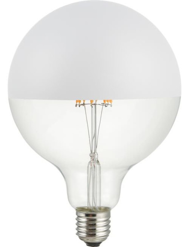 SPL LED Filament Globe G125x180 E27 6,5 W 550 lm 2500K klar dimmbar