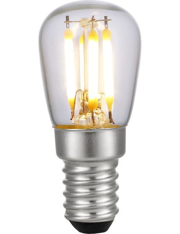 Preview: SPL LED Filament Röhre P26x56 E14 3 W 220 lm 2700K klar dimmbar