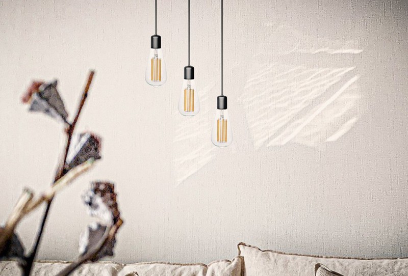 Preview: SPL LED Filament Rustika ST64x143 E27 5,5 W 460 lm 2200K klar dimmbar