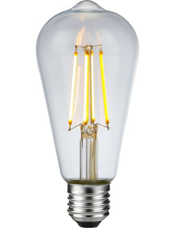 Preview: SPL LED Filament Rustika ST64x140 E27 8 W 650 lm 2500K klar dimmbar