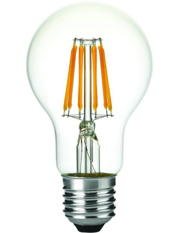 SPL LED Filament Birne A60x105 E27 6,5 W 630 lm 2500K klar dimmbar