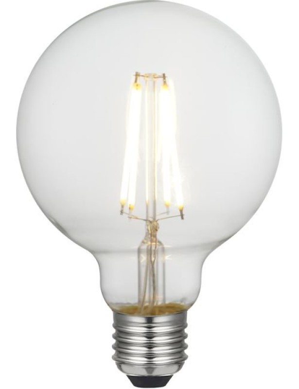 Preview: SPL LED Filament Globe G95x135 E27 8 W 740 lm 2500K klar dimmbar