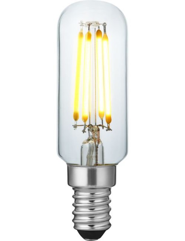 Preview: SPL LED Filament Röhre T25x85 E14 4 W 320 lm 2500K klar dimmbar