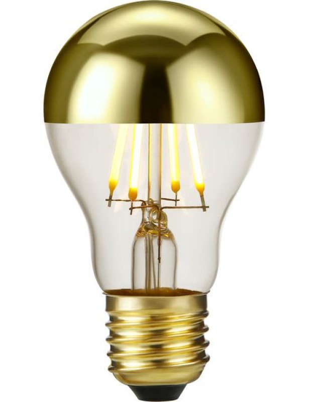 Preview: SPL LED Filament Birne A55x100 E27 4 W 250 lm 2500K Gold dimmbar