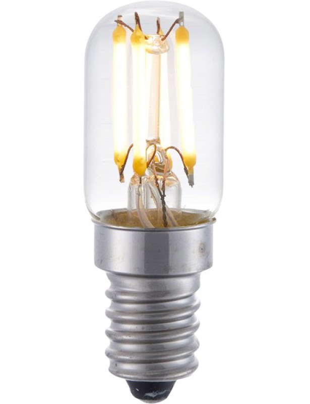 Preview: SPL LED Filament Röhre T20x55 E14 3 W 210 lm 2500K klar dimmbar