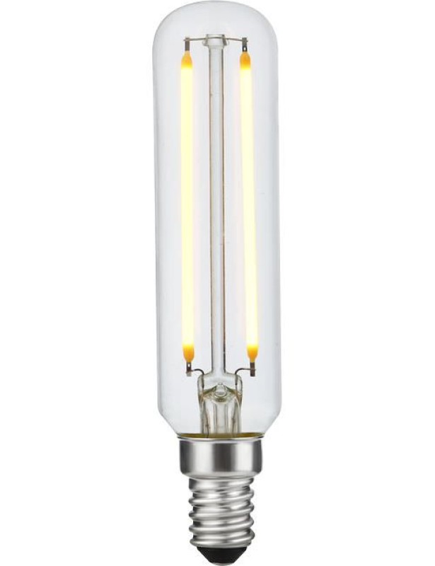 Preview: SPL LED Filament Röhre T25x115 E14 4 W 280 lm 2200K klar dimmbar