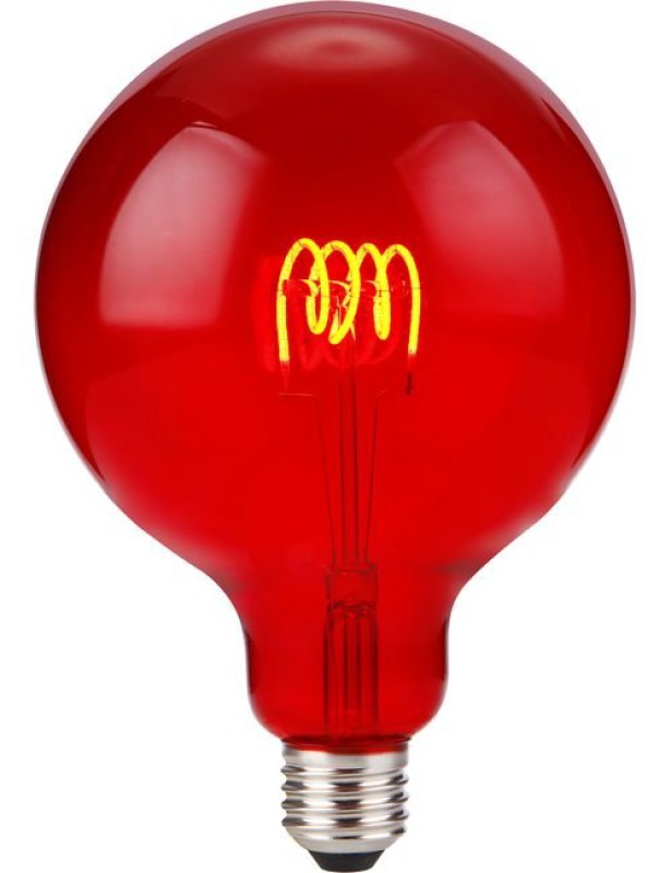 SPL LED Filament Globe G125x180 E27 4 W 60 lm 1000K Rot dimmbar