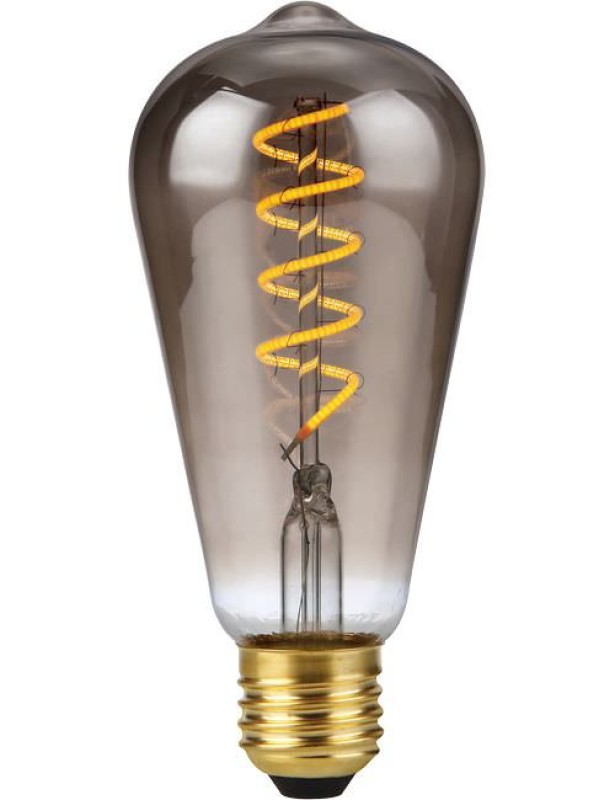 SPL LED Filament Rustika ST64x143 E27 4 W 150 lm 2200K Rauchglas dimmbar