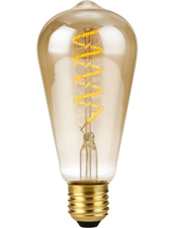 SPL LED Filament Rustika ST64x140 E27 4 W 200 lm 2000K Gold dimmbar