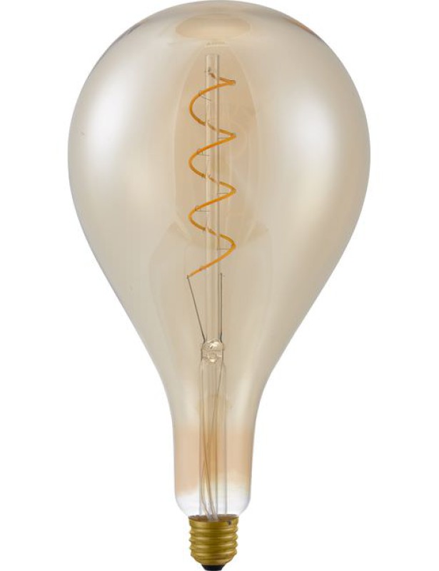 Preview: SPL LED Filament Birne A157x300 E27 4 W 280 lm 2000K Gold dimmbar