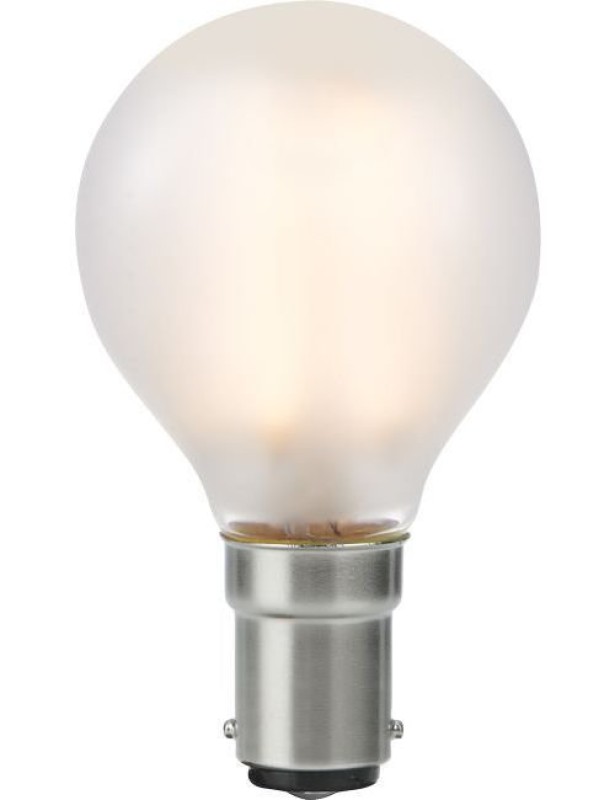 Preview: SPL LED Filament Globe G45x75 Ba15d 4 W 360 lm 2500K matt dimmbar