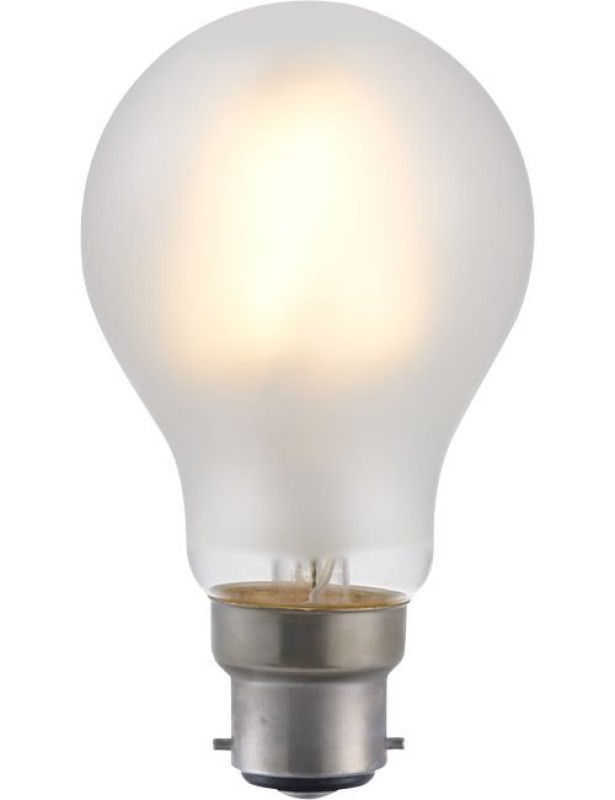 Preview: SPL LED Filament Birne A60x105 Ba22d 5,5 W 500 lm 2500K matt dimmbar