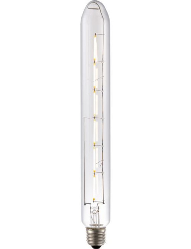 Preview: SPL LED Filament Röhre T38x315 E27 5 W 500 lm 2500K klar dimmbar