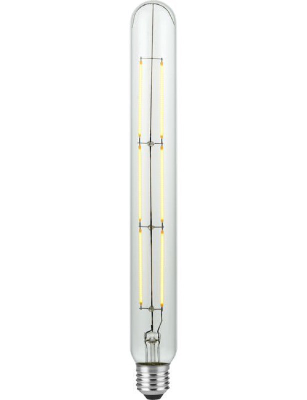 Preview: SPL LED Filament Röhre T38x315 E27 4,5 W 460 lm 2200K klar dimmbar