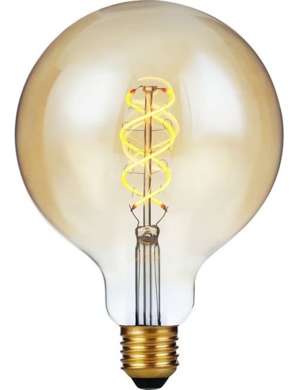 SPL LED Filament Globe G125x180 E27 5 W 460 lm 2200K Gold dimmbar