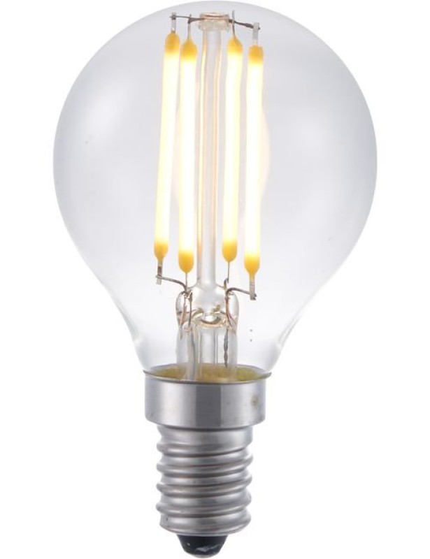Preview: SPL LED Filament Globe G45x75 E14 4 W 270 lm 2200K klar
