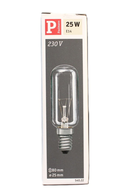 Paulmann Röhrenlampe Glühbirne 25W E14 Warmweiß Klar