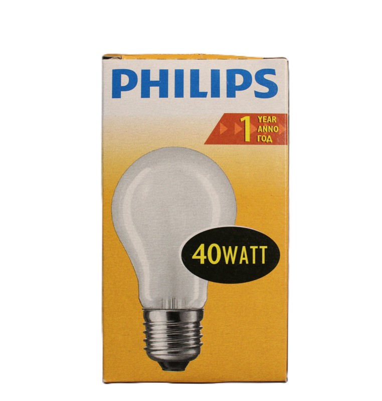 PHILIPS Glühbirne 40W E27 MATT Glühlampe