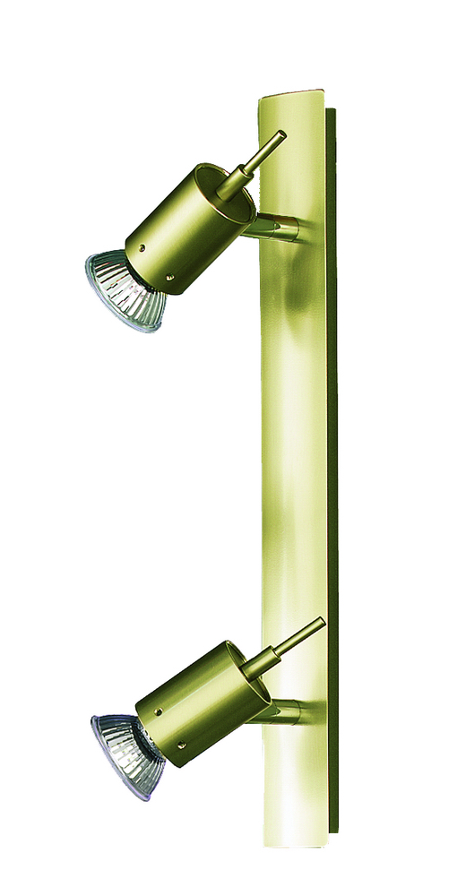 Eifel Leiste 38 cm in Gold matt 2-flammig 2×GU10 H