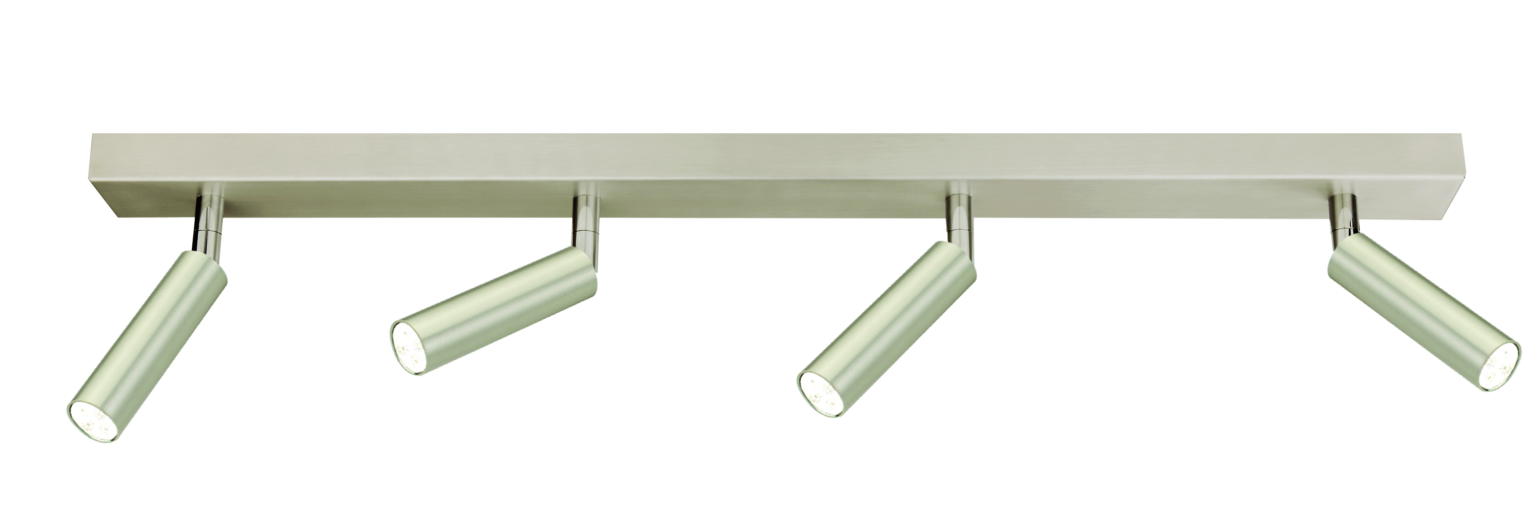 Rocco LED Leiste 90cm in nickel matt 4-flammig 4x9